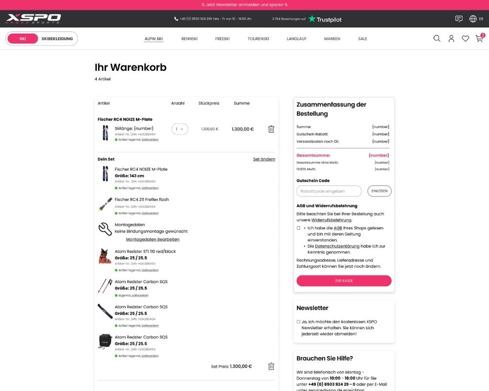 xspo.de-bestellverfolgung
