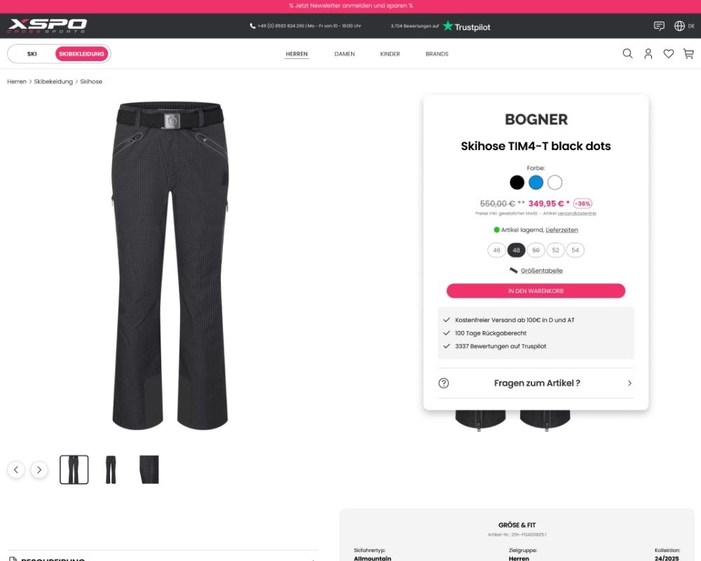 xspo.de-produktseite